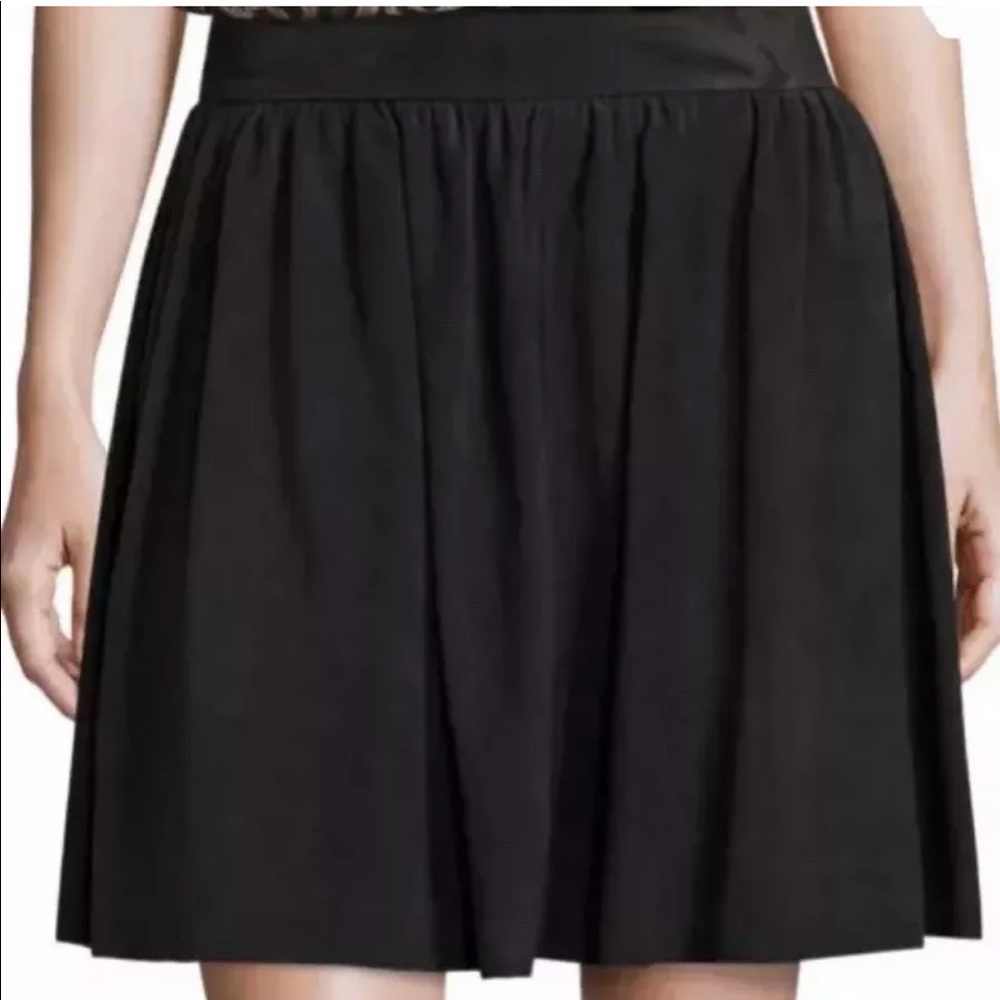 Saks fifth Avenue leather dress Sz S